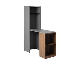Muebles Gabinete Multifuncionl Goias Gris Loomber