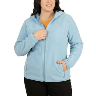 Foto 2 | Foto 2 | Sudadera Fleece Plus Size Para Mujer Cuello Alto Greenlander Azul Cielo