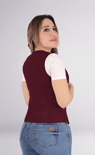 Foto 3 | Foto 3 | Chaleco Formal Beige Sea Brazil Para Mujer