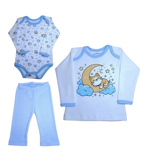 Foto 1 | Foto 1 | Set De 3pz Para Niña Colate Gatito Azul