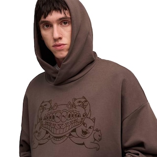 Foto 5 | Foto 5 | Sudadera Puma X Ripndip Boxy Graphic Para Hombre 632414-41 Cafe