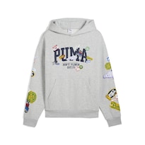 Sudadera Puma Hooperhotline Pullover Para Hombre 632827-03 Gris