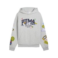 Sudadera Puma Hooperhotline Pullover Para Hombre 632827-03 Gris