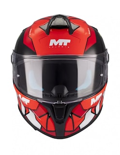 Foto 5 | Foto 5 | Casco De Moto Mt Helmets Targo S Piqueras B5 Rojo Brillo