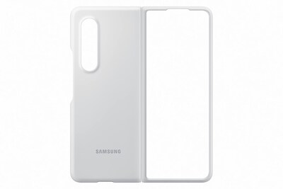 Foto 5 | Foto 5 | Funda De Silicona Samsung Galaxy Z Fold3 Blanca Con Diseño Delgado