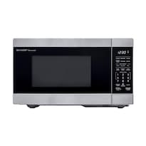 Horno Microondas Sharp Compact 0.7 Pies Cúbicos 700 W Acero Inoxidable - Venta Internacional.