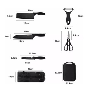 Foto 4 | Foto 4 | Juego de Cuchillos Malubero 7 Piezas