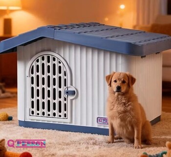 Foto 5 | Foto 5 | Casa Para Perro Q Perrón Raza Chica Fácil De Armar Y Limpiar Color Azul
