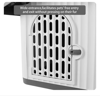 Foto 7 | Foto 7 | Casa Para Perro Q Perrón Raza Chica Fácil De Armar Y Limpiar Color Azul