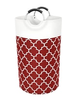 Cesto De Ropa Plegable 82l Rojo