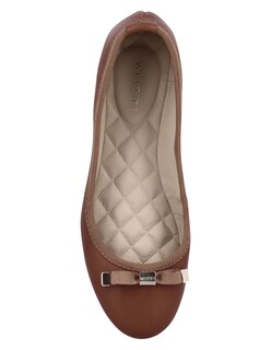 Foto 4 | Foto 4 | Balerina Casual Westies Café Piel Para Mujer