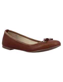 Foto 1 | Foto 1 | Balerina Casual Westies Café Piel Para Mujer