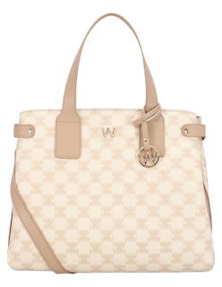 Foto 2 | Foto 2 | Bolsa Satchel Westies Hbquinary22we Beige Sintético Para Mujer