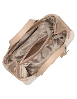 Foto 4 | Foto 4 | Bolsa Satchel Westies Hbquinary22we Beige Sintético Para Mujer