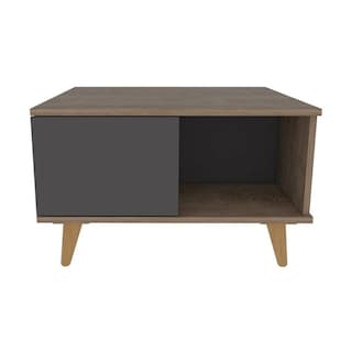 Foto 1 | Foto 1 | Mesa De Centro Moderna Salem Para Sala Con Repisa Inferior Excelsior Color Café