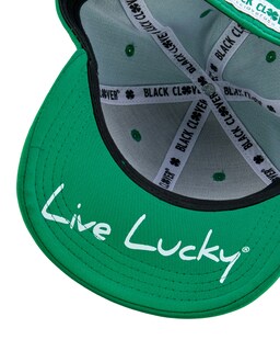 Foto 6 | Foto 6 | Gorra Black Clover Premium Clover 58 Cerrada Para Hombre Verde Blanco
