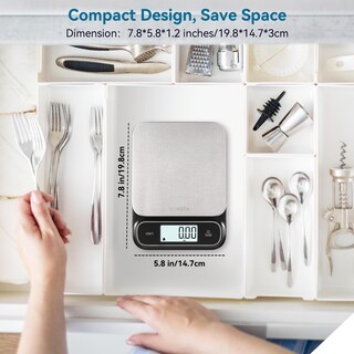 Foto 4 | Foto 4 | Báscula De Cocina Bomata Impermeable Ipx6 De 5 Kg/11 Libras De Alta Precisión - Venta Internacional.