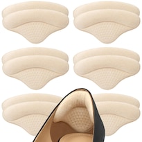 Almohadillas Para Talón Mukifine 6 Pares Para Zapatos Holgados Color Beige - Venta Internacional.