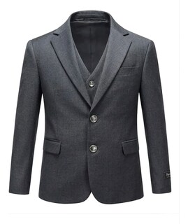 Foto 2 | Foto 2 | Traje Para Bebé Peppermint Gris Oxford Elegante 3pzas.