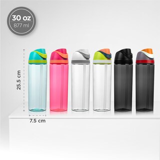 Foto 2 | Foto 2 | Botella De Agua Magma Life Boost Clear 710 Ml Transparente