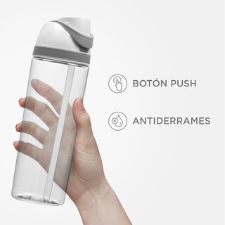 Foto 3 | Foto 3 | Botella De Agua Magma Life Boost Clear 710 Ml Transparente