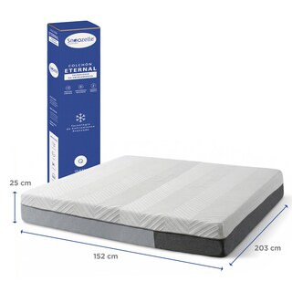 Foto 2 | Foto 2 | Colchón Queen Size Snoozelle Comfort Memory Foam 25 Cm Blanco