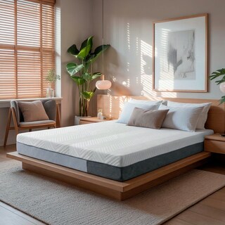 Foto 8 | Foto 8 | Colchón Queen Size Snoozelle Comfort Memory Foam 25 Cm Blanco