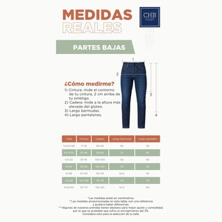 Foto 7 | Foto 7 | Jeans Chb Chili Beans Corte Slim Para Hombre