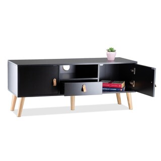 Foto 2 | Foto 2 | Mueble Tv 55” Estilo Nórdico Minimalista De Madera