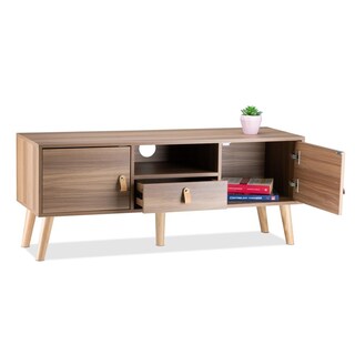 Foto 2 | Foto 2 | Mueble Tv 55” Estilo Nórdico Minimalista De Madera