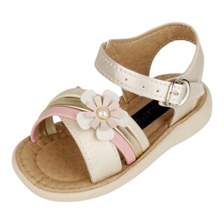 Foto 2 | Foto 2 | Sandalias Rbcollection Beige Para Bebé Niña