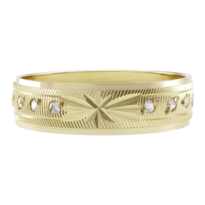 Anillo De Matrimonio Fonelli Ar14-01555h Oro Amarillo 14k Hueco 5mm