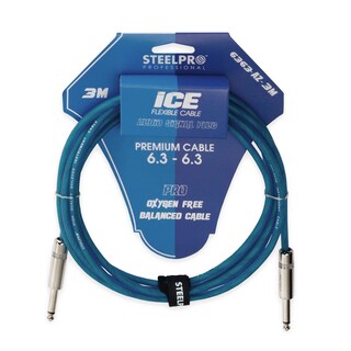 Foto 1 | Foto 1 | Cable Profesional Para Guitarra 3m Plug6.3-plug6.3 Steelpro