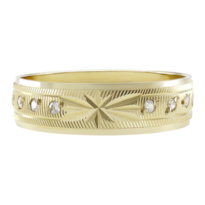 Anillo De Matrimonio Fonelli Ar14-01555h Oro Amarillo 14k Hueco 5mm