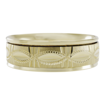 Argolla De Matrimonio Oro Amarillo 14k Comfort 6mm Fonelli Ar14-120186