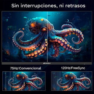 Foto 3 | Foto 3 | Monitor Sansui ES-27F2 Negro 27 Pulgadas 120 Hz