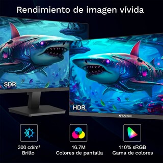 Foto 4 | Foto 4 | Monitor Sansui ES-27F2 Negro 27 Pulgadas 120 Hz