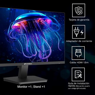 Foto 7 | Foto 7 | Monitor Sansui ES-27F2 Negro 27 Pulgadas 120 Hz