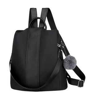 Foto 1 | Foto 1 | Mochila Bolsa De Hombro Impermeable Antirrobo De Dama Negro