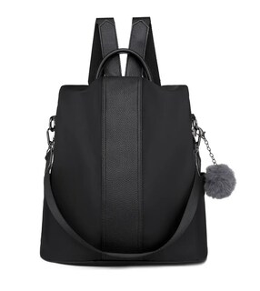 Foto 3 | Foto 3 | Mochila Bolsa De Hombro Impermeable Antirrobo De Dama Negro