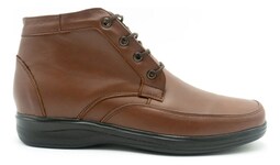 Botines para Pie Diabetico R-Comodos Piel de Borrego para Hombre
