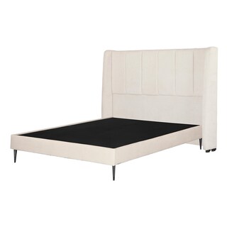 Foto 3 | Foto 3 | Cabecera Dicasa Foss + Base Cama Slim Crema Queen Size