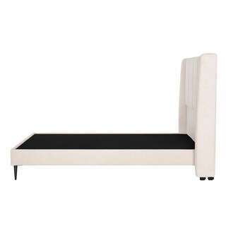 Foto 4 | Foto 4 | Cabecera Dicasa Foss + Base Cama Slim Crema Queen Size