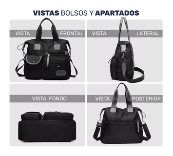 Foto 3 | Foto 3 | Bolsa Bandolera Negra