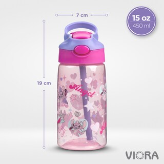 Foto 2 | Foto 2 | Botella Infantil Magma Life Duo Splash 450 ml con Popote y Botón