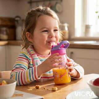 Foto 6 | Foto 6 | Botella Infantil Magma Life Duo Splash 450 ml con Popote y Botón