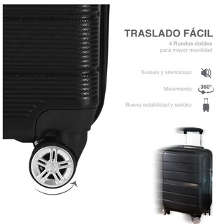 Foto 5 | Foto 5 | Maleta y Neceser Impermeable con Correa Ajustable Negra