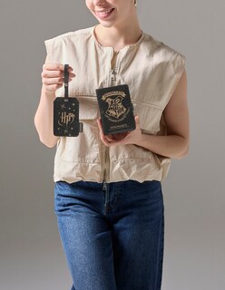 Foto 6 | Foto 6 | Set Porta Pasaporte W Capsule Aceduany2cw Negro Sintético Para Mujer