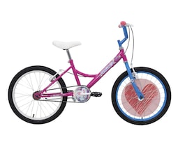 Bicicleta Raider Beautiful Bmx Rodada 20 Rosa Infantil