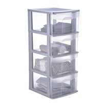 Cajonera Italhome Onyx 4 Cajones Transparentes